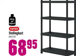 Hornbach KETER Stellingkast 187x90x60 cm kunststof aanbieding