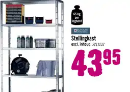 Hornbach SCHULTE Stellingkast 190x100x40 cm verzinkt aanbieding