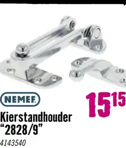 Hornbach NEMEF Kierstandhouder 2828/9 verchroomd aanbieding