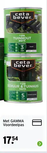 GAMMA Cetabever tuinbeits schuur & tuinhuis aanbieding