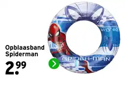 GAMMA Opblaasband Spiderman aanbieding