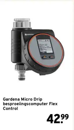 GAMMA Gardena Micro Drip besproeiingscomputer Flex Control aanbieding