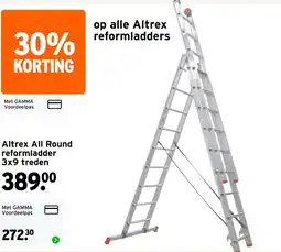 GAMMA Altrex All Round reformladder aanbieding