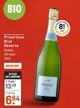 Gall & Gall Privat Cava Brut Reserva 75CL aanbieding