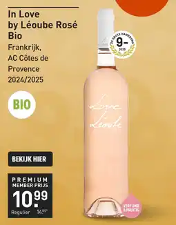 Gall & Gall Love by Léoube Rosé 75CL aanbieding