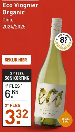 Gall & Gall Eco Viognier Organic 75CL aanbieding