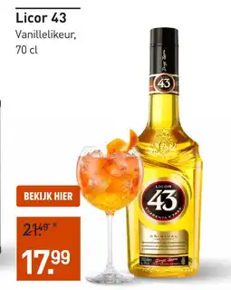 Gall & Gall Licor 43 70CL aanbieding