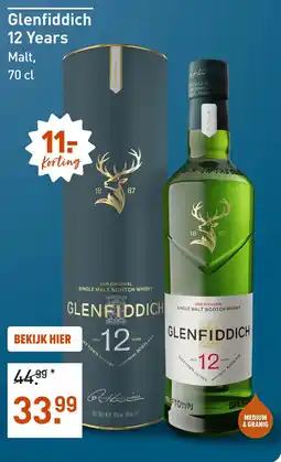 Gall & Gall Glenfiddich 12 Years 70CL aanbieding