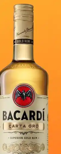 Gall & Gall Bacardí Carta Oro 70CL aanbieding