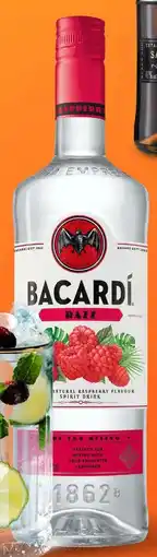 Gall & Gall Bacardí Razz 70CL aanbieding