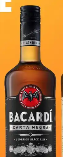 Gall & Gall Bacardí Carta Negra 70CL aanbieding
