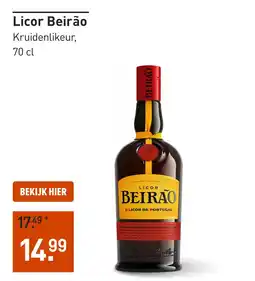Gall & Gall Licor Beirão 70CL aanbieding