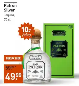 Gall & Gall Patrón Silver 70CL aanbieding