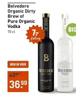 Gall & Gall Belvedere Organic Dirty Brew 70CL aanbieding