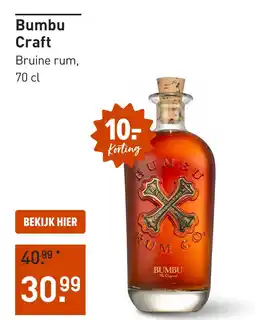 Gall & Gall Bumbu Craft 70CL aanbieding