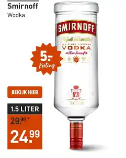 Gall & Gall Smirnoff 150CL aanbieding