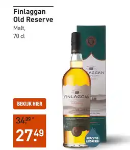 Gall & Gall Finlaggan Old Reserve 70CL aanbieding