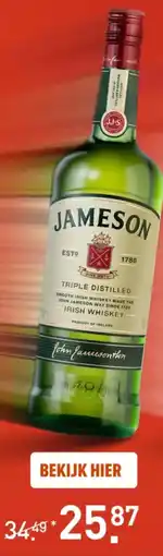 Gall & Gall Jameson 100CL aanbieding