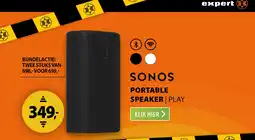 Expert Sonos Play Zwart aanbieding