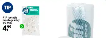 GAMMA PIF Isolatie montageschijf aanbieding