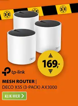 Expert TP-Link Deco X55 3-pack aanbieding