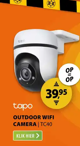 Expert Tapo TC40 Outdoor Pan/Tilt Security WiFi Camera aanbieding