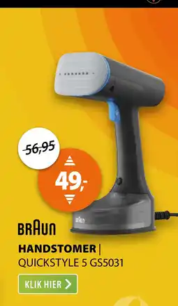Expert Braun Quickstyle 5 GS5031 Grijs aanbieding