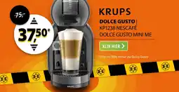 Expert Krups KP1238 NESCAFÉ Dolce Gusto Mini Me Zwart aanbieding