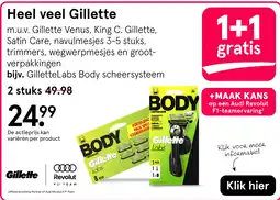 Etos Heel veel Gillette aanbieding