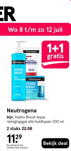 Etos Neutrogena aanbieding