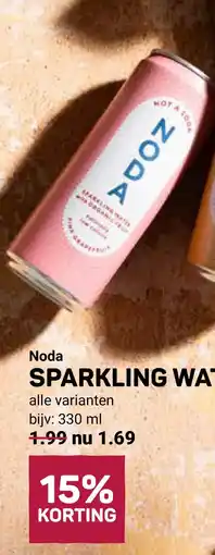Ekoplaza Noda SPARKLING WATER aanbieding