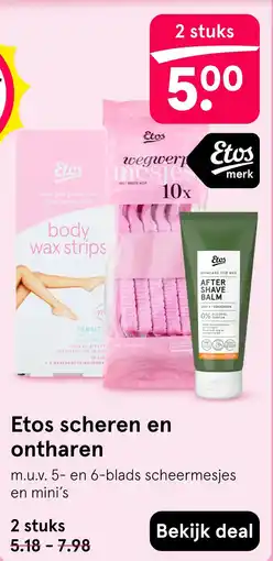 Etos Etos scheren en ontharen aanbieding