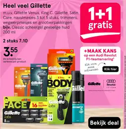 Etos Heel veel Gillette aanbieding