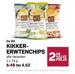 Ekoplaza De Rit KIKKER- ERWTENCHIPS aanbieding