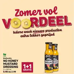 Ekoplaza BioBandits NO HONEY MUSTARD DRESSING aanbieding