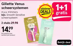 Etos Gillette Venus scheersystemen aanbieding