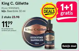 Etos King C. Gillette aanbieding