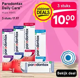 Etos Parodontax Daily Care aanbieding