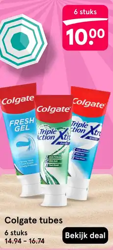 Etos Colgate tubes aanbieding