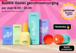 Etos Bubble dames gezichtsverzorging aanbieding