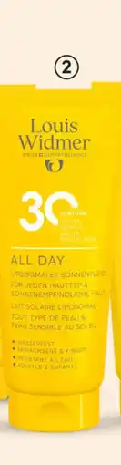 DA Louis Widmer Sun all day UV30 aanbieding