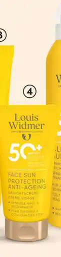DA Louis Widmer Sun face anti-ageing aanbieding