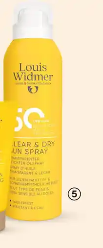 DA Louis Widmer Sun clear & dry spray aanbieding