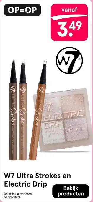 Etos W7 Ultra Strokes en Electric Drip aanbieding