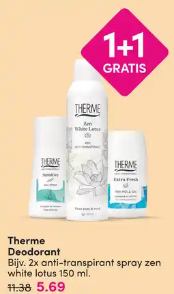 DA Therme Deodorant aanbieding