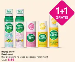 DA Happy Earth Deodorant aanbieding