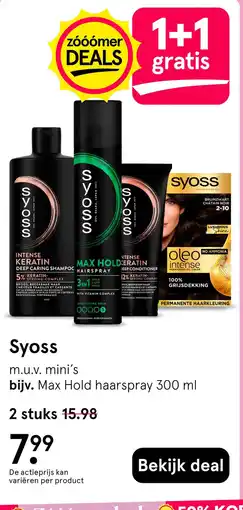Etos Syoss aanbieding