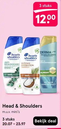 Etos Head & Shoulders aanbieding