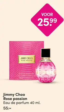 DA Jimmy Choo Rose passion aanbieding