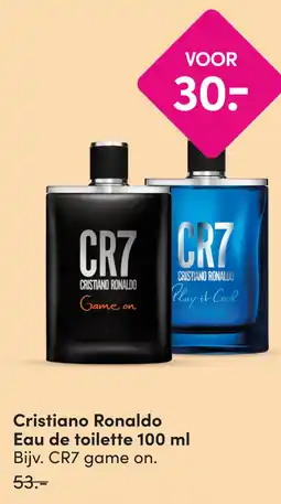 DA Cristiano Ronaldo Eau de toilette 100 ml aanbieding